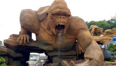 Quảng Ninh: “Lót dép hóng“ công viên King Kong - khủng long “siêu to khổng lồ“ sắp khai trương tại Hạ Long